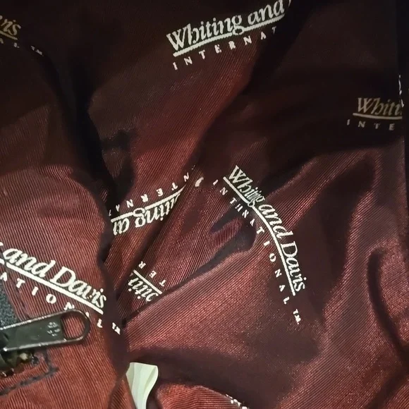 Whiting and Davis International Black Sequin Mesh Evening bag/Zipper Clutch - Picture 6 of 9